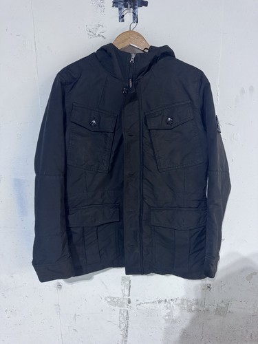 Parka stone island nero david - stone,