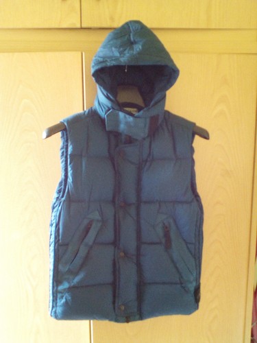 Stone island goose down gilet - stone,